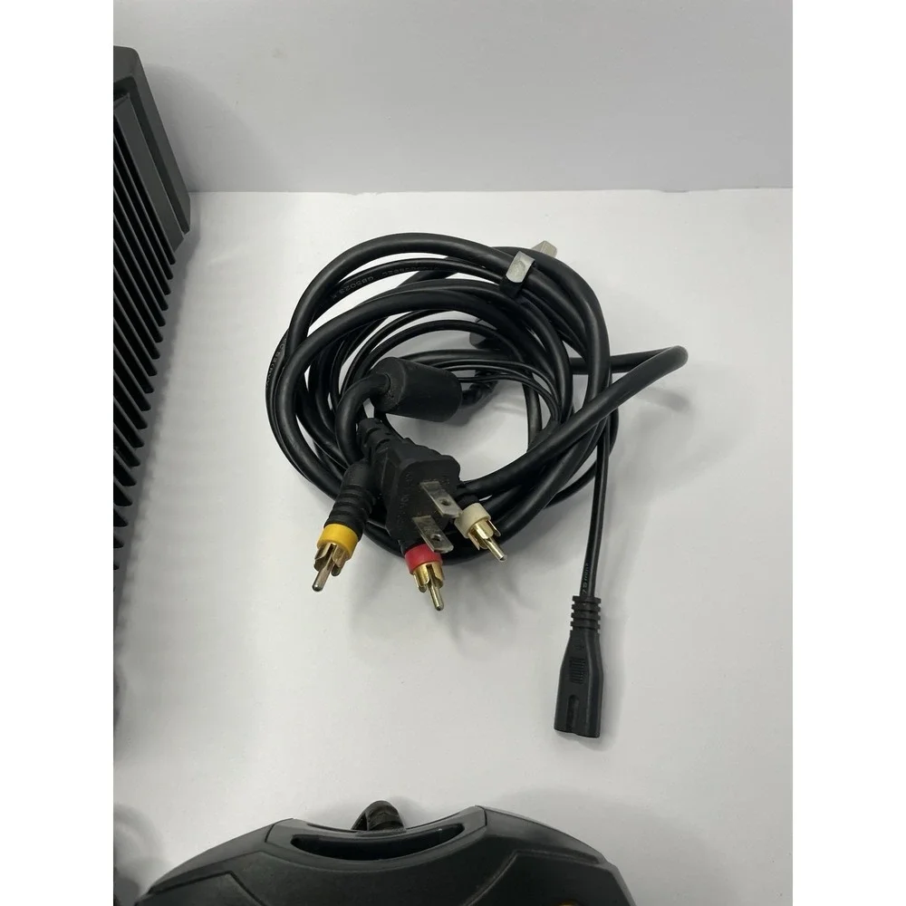 Original Xbox Console Bundle + Duke Controller + OEM Cables – Serviced, Tested
